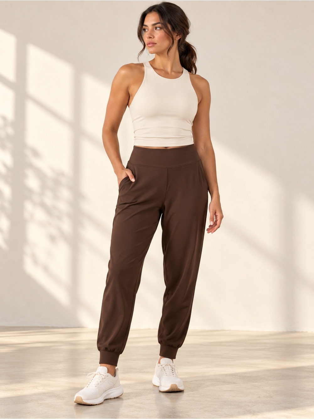 lululemon Align High-Rise Joggers Chocolate Brown Size 8